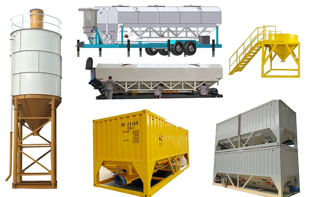 Easy Transportation Welded Cement Silo Weight Powder Silo Sale Price