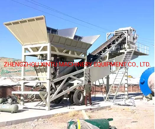 2023 China Supplier for Yhzs75 Mobile Concrete Batching Plant/Mobile Concrete Mixing Plant